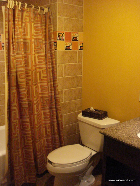 One bedroom bath 2